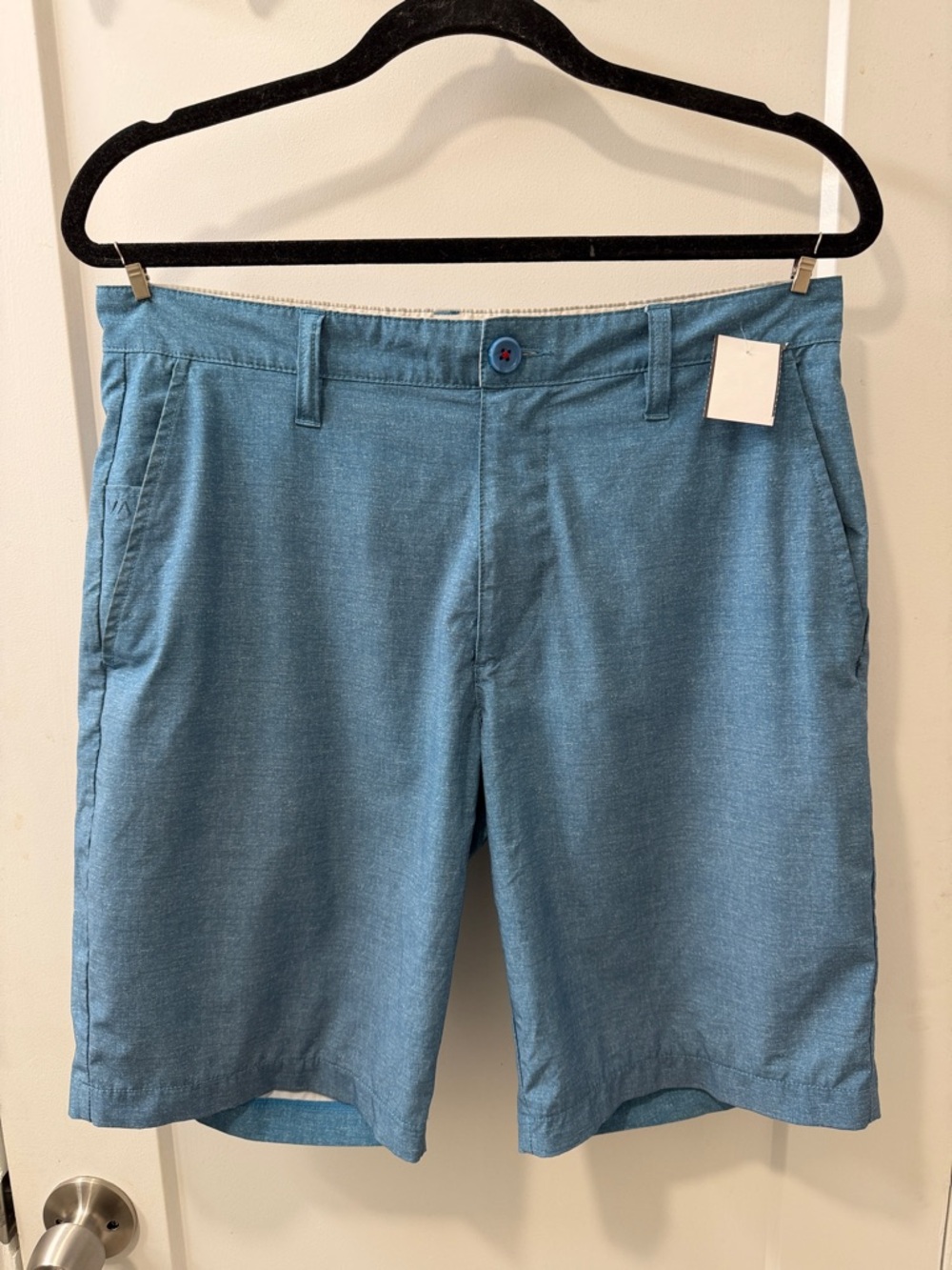 RVCA Men's Light Blue Board Shorts